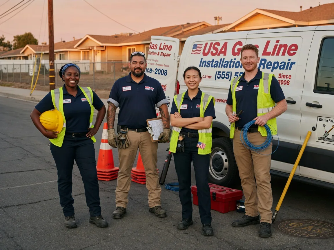 Gas Line Installation company in Harrison City, PA